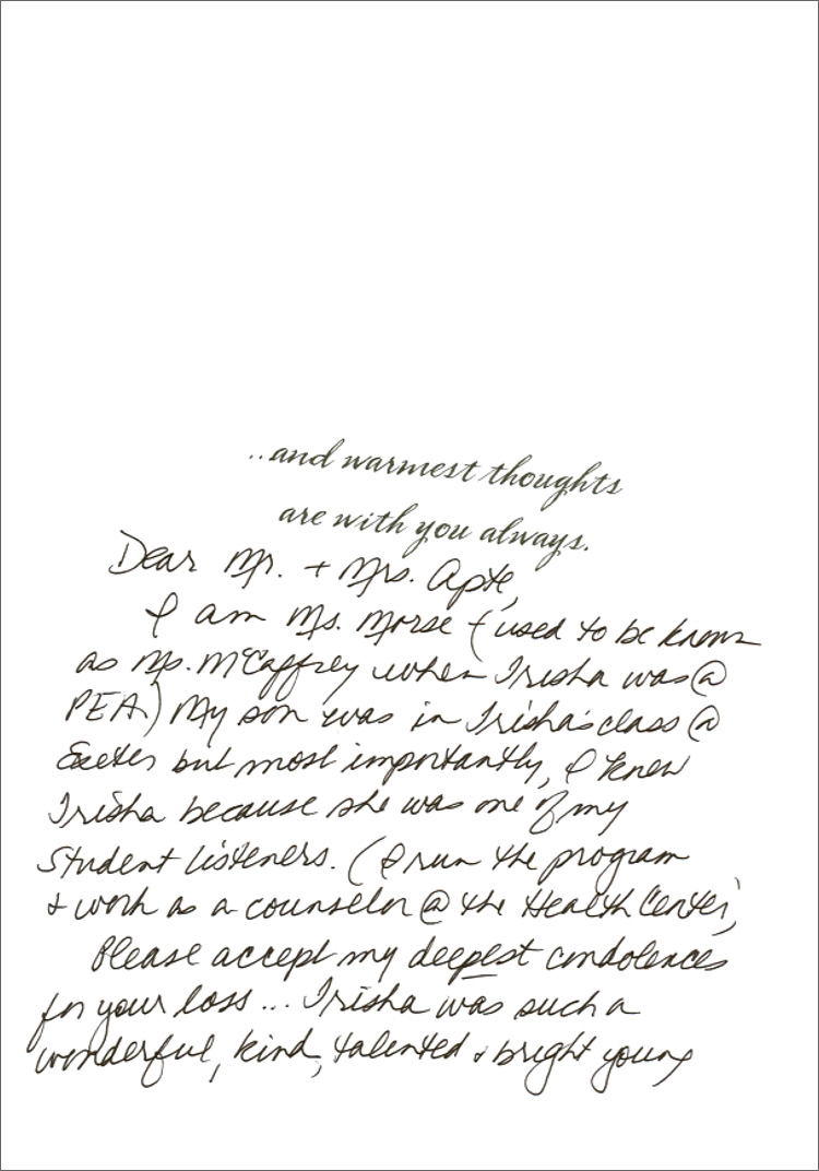 Card from Connie Morse