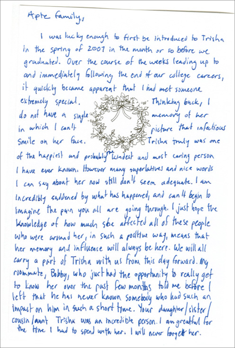 Card from Mike Winograd